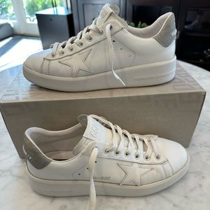 Golden Goose Purestar | Silver Heel Tab